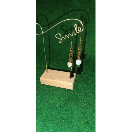 boucles d'oreilles fantaisie