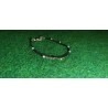 bracelet en crins de cheval/30crins/perles