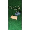 boucle d'oreille en perles  tissées