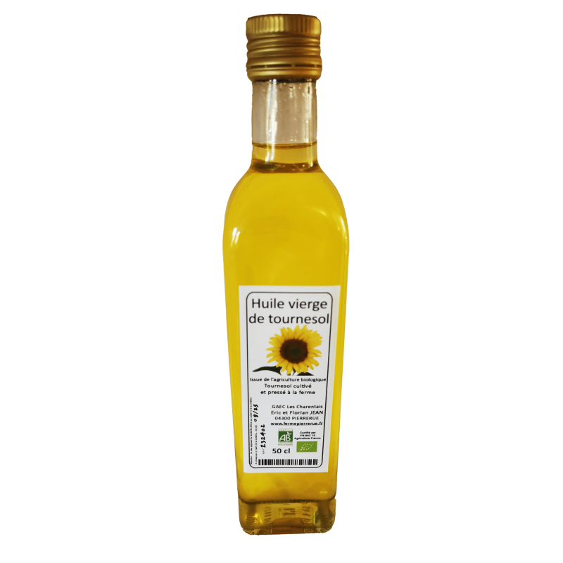 Huile Vierge de Tournesol - 500ml bio