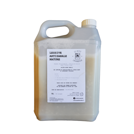 Lessive artisanale nature - 5L