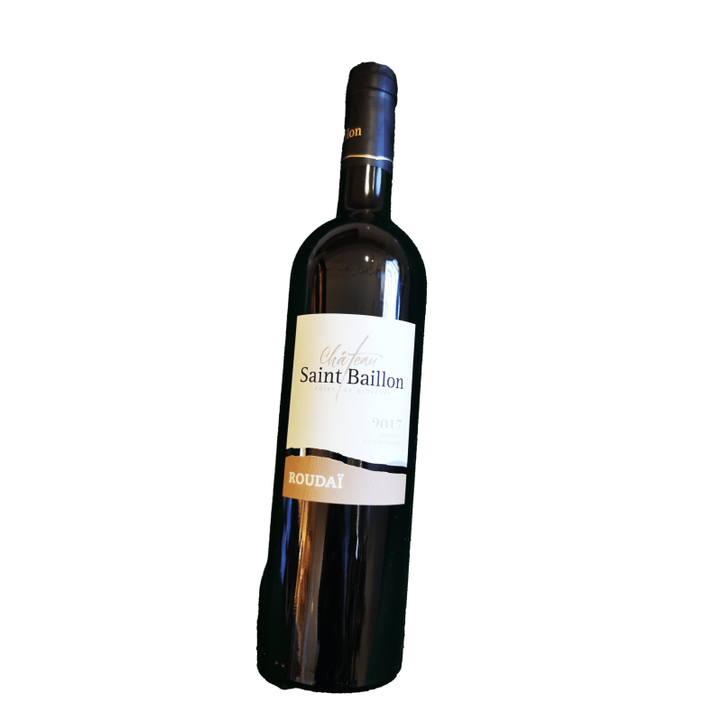 Vin rouge "Roudai " 75cl - Château Saint Baillon